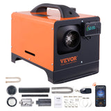 VEVOR Diesel Air Heater All-in-One 5/8 KW With LCD Remote Control Bluetooth