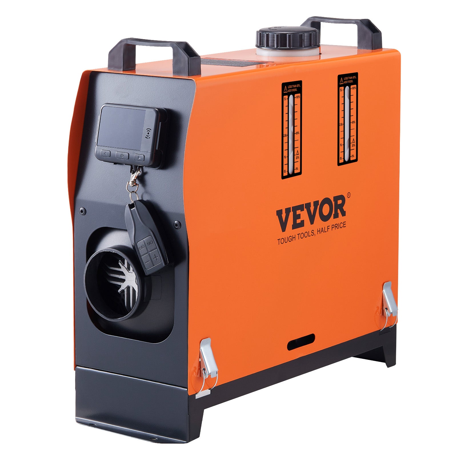 VEVOR Diesel Air Heater All-in-One 5/8 KW With LCD Remote Control Bluetooth