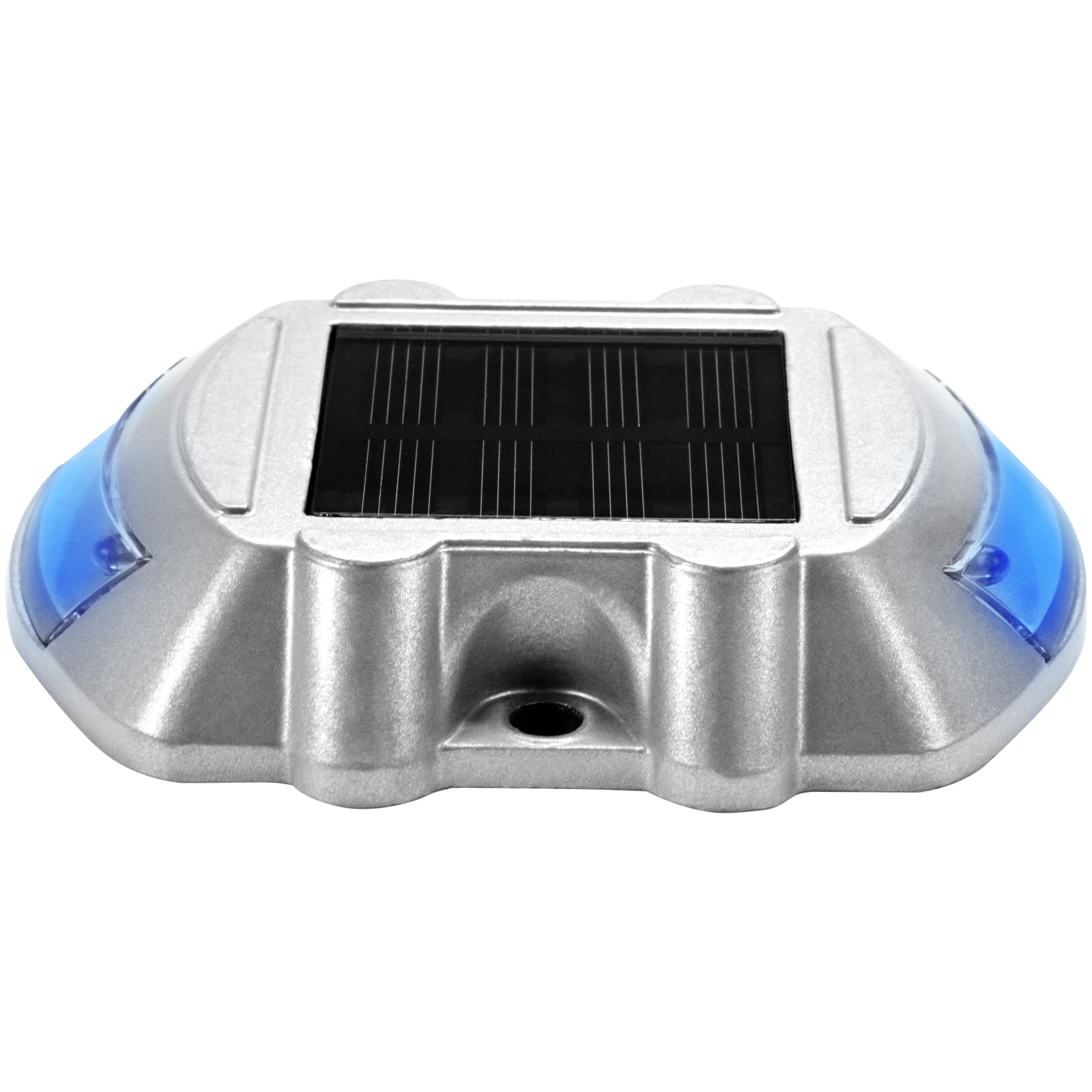 VEVOR 4-24 Pcs Solar Driveway Lights Multicolor LED Solar Dock Deck Lights, IP68