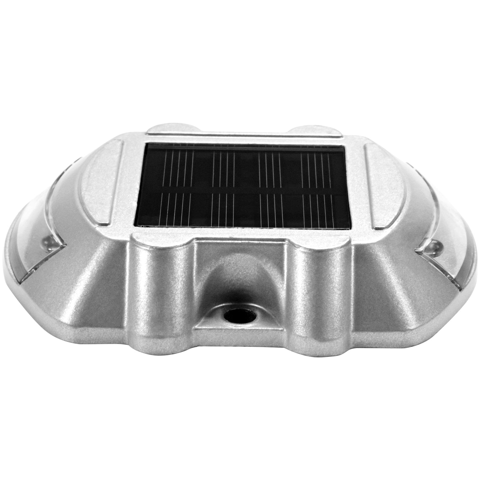 VEVOR 4-24 Pcs Solar Driveway Lights Multicolor LED Solar Dock Deck Lights, IP68