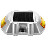 VEVOR 4-24 Pcs Solar Driveway Lights Multicolor LED Solar Dock Deck Lights, IP68