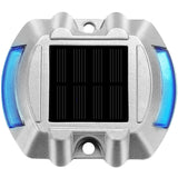 VEVOR 4-24 Pcs Solar Driveway Lights Multicolor LED Solar Dock Deck Lights, IP68