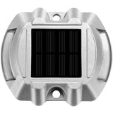 VEVOR 4-24 Pcs Solar Driveway Lights Multicolor LED Solar Dock Deck Lights, IP68