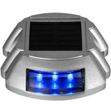 VEVOR 4-24 Pcs Solar Driveway Lights Multicolor LED Solar Dock Deck Lights, IP68