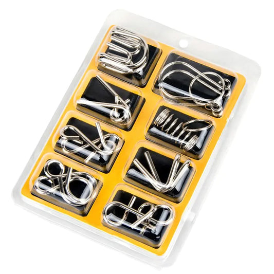 Brainy Metal Ring Puzzle intellectual for adults