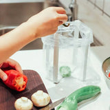 Versatile Home Trash Rack & Cup Dryer compact organizer