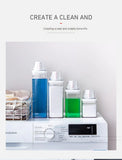 Durable Clear Laundry Storage Jar Transparent & Moisture-Proof