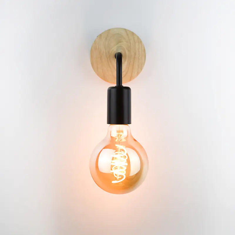 Elegant Sleek Iron Wall Light for Bedrooms & Corridors