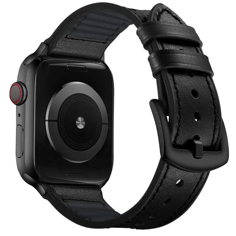 Durable Unisex Leather Strap with Connector for Fashion Use