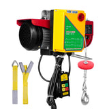 VEVOR Electric Hoist 440lbs Crane Winch with Wireless Remote Control 480W 110V