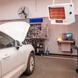 VEVOR Electric Garage Heater, 5000/7500/10000-Watt Digital with Remote Ceiling
