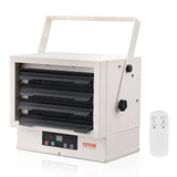 VEVOR Electric Garage Heater, 5000/7500/10000-Watt Digital with Remote Ceiling