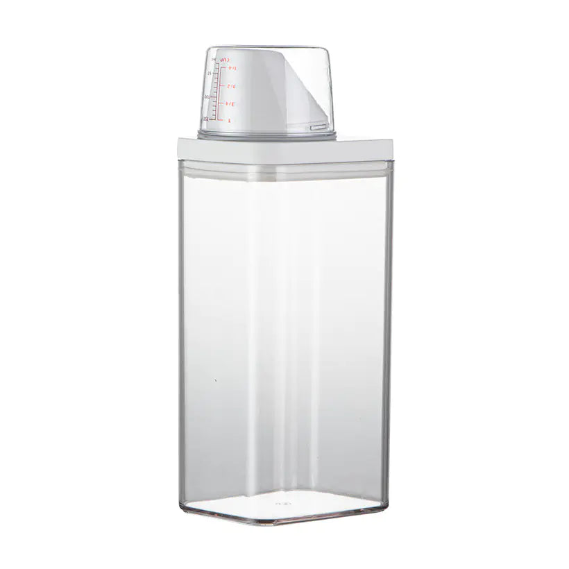 Durable Clear Laundry Storage Jar Transparent & Moisture-Proof