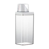 Durable Clear Laundry Storage Jar Transparent & Moisture-Proof