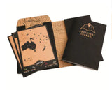Black Gold Adventure Scratch Map Diary Scratchable Travel Map