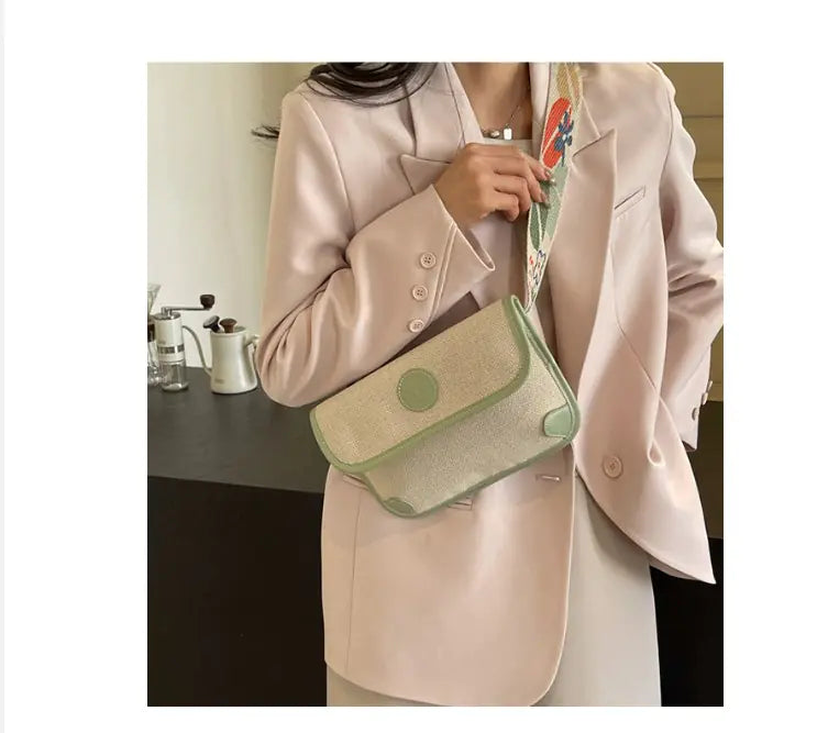 Chic Suede Mini Shoulder Bag Zippered Casual Crossbody Bag