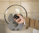 Compact PPMaterial Stick On Space Saver Wall-Mount Pot Kitchen Lid Organizer