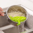 Leaflet Rice Cleaner Bean Strainer Rice Washing Grain Filter
