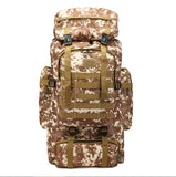 Camouflage Trek Backpack Waterproof Shock Resistant Backpack