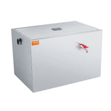 VEVOR 8/25/40LBS Commercial Grease Interceptor Trap 3/6/10 GPM Stainless Steel