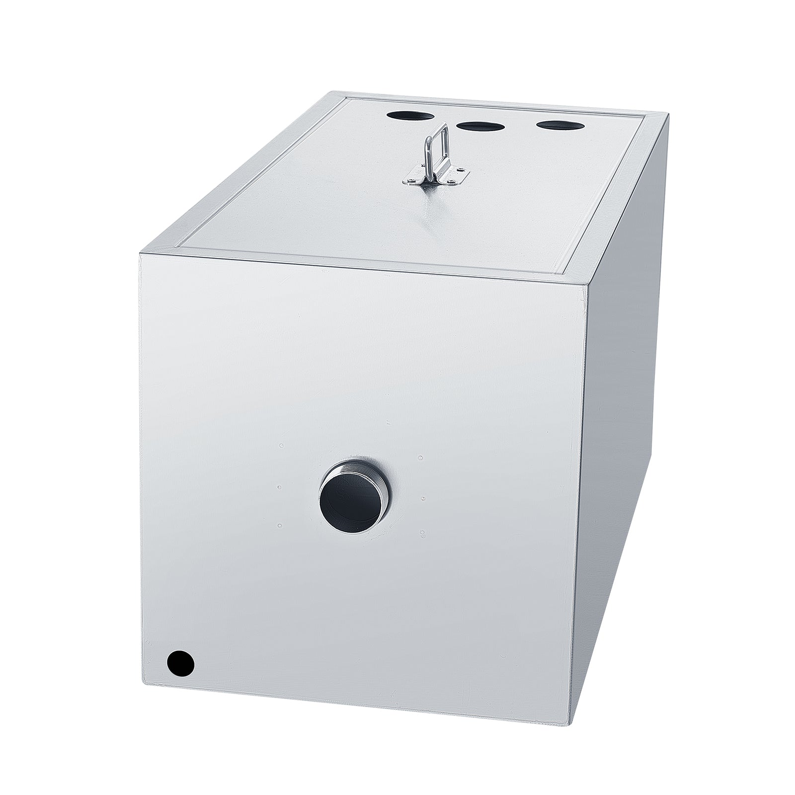 VEVOR 8/25/40LBS Commercial Grease Interceptor Trap 3/6/10 GPM Stainless Steel