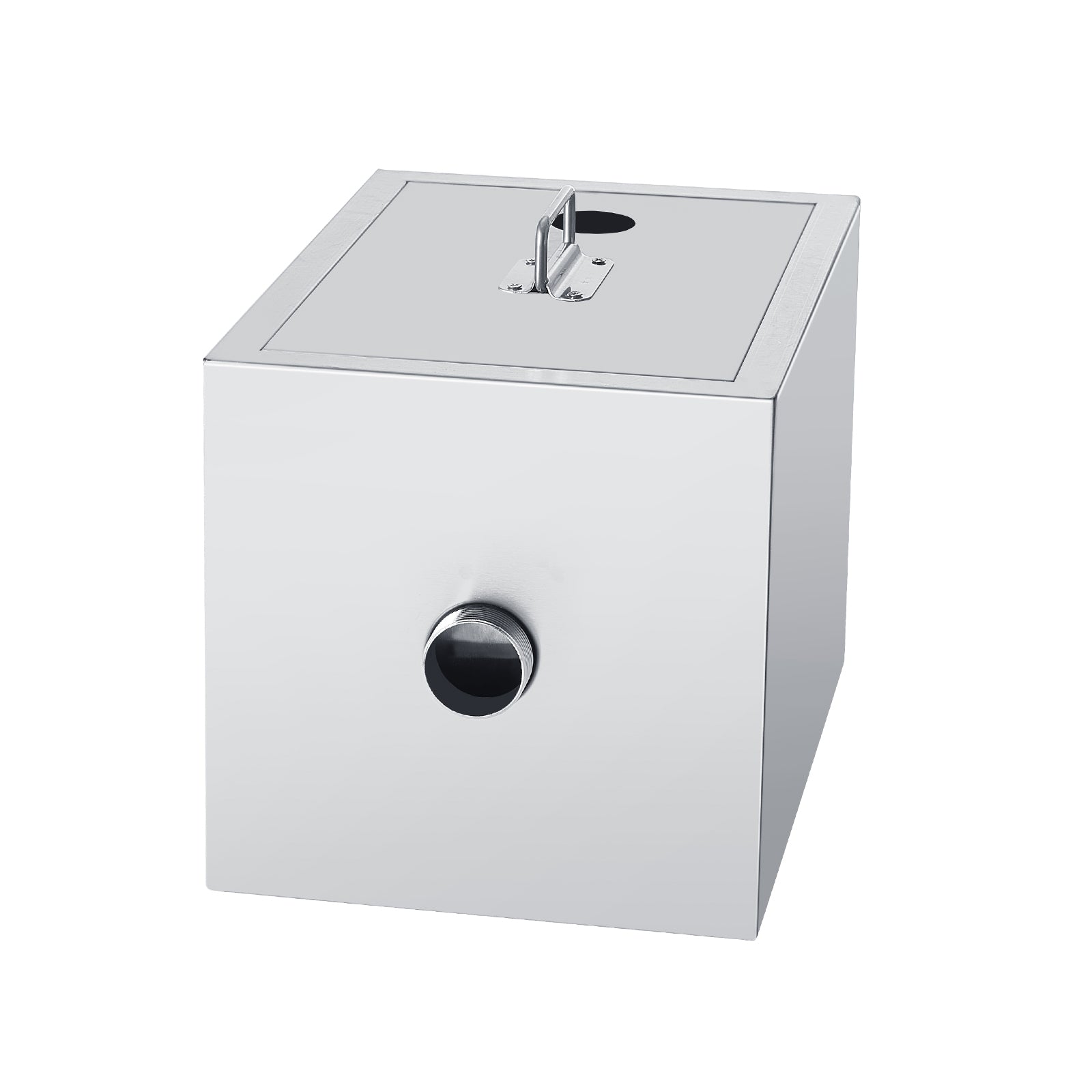 VEVOR 8/25/40LBS Commercial Grease Interceptor Trap 3/6/10 GPM Stainless Steel