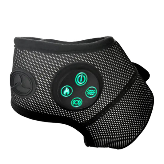 Thermal Portable Pain Relief Ankle Soother Heated Vibration Massager USB