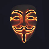 Electroluminescent Cosplay Mask LED Colorful Mask