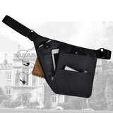 Urban Stylish Sleek Anti-Theft Zippered Compact Organizer Men's Messenger Bag