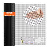 VEVOR Hardware Cloth 24/36/48in x 50ft/100ft Wire Mesh Roll 16/19 Ga Wire Fence