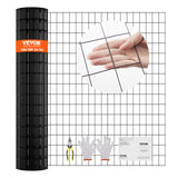 VEVOR Hardware Cloth 24/36/48in x 50ft/100ft Wire Mesh Roll 16/19 Ga Wire Fence