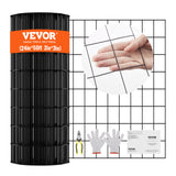 VEVOR Hardware Cloth 24/36/48in x 50ft/100ft Wire Mesh Roll 16/19 Ga Wire Fence