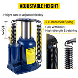 VEVOR Air Hydraulic Bottle Jack 20/32/50 Ton Manual Auto Truck RV Lift Repair