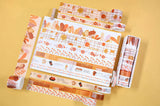 Creative Adhesive Scrapbooking Colors Decorative Washi Tape Bundle (8 Rolls)