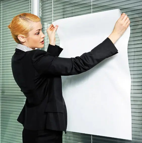 Electrostatic Whiteboard Decal Durable & Writable For Classrooms, Home offices