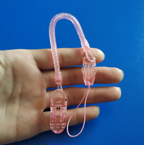 Infant Pacifier Teether Holder Lightweight Plastic Teether
