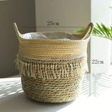 Nordic Woven Planters Set