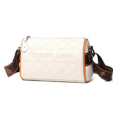Chic Contrast Crossbody Bag lightweight compact Bag