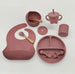 Dark Pink 10 Piece Set
