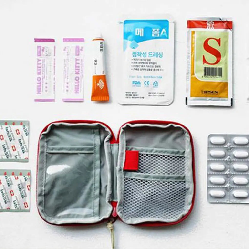 Compact Safety Medical Organizer First Aid Medicine Organizer