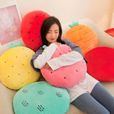 Versatile Comfort Fruit Cushion Colorful Plush Pillow