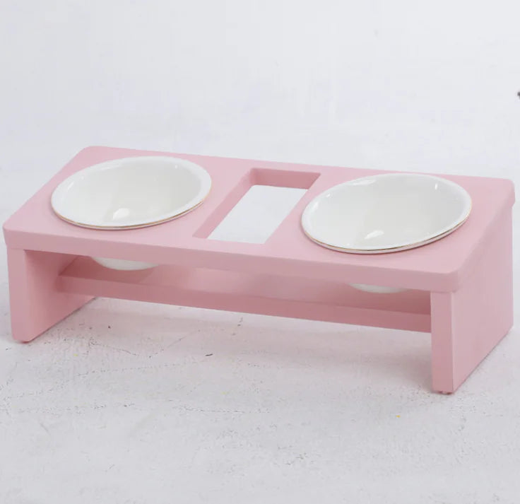 Tri-Tone Elevated Cat Feeder functional petcare