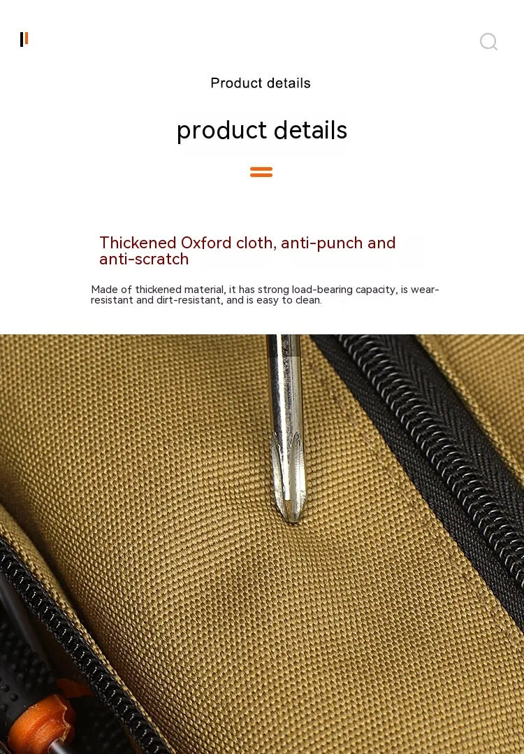 High Quality Compact Roll-Up Tool Organizer Bag Durable & Compact