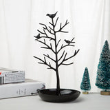 Elegant Lovebird Jewelry Organizer Stand Decorative Money Tree