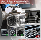 Car Air Vent Lightweight mini drum cymbal Accessory Charm 2-Pack Ideal For Music Lovers