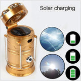 Solar Hybrid Rechargeable Camping Lantern Fan