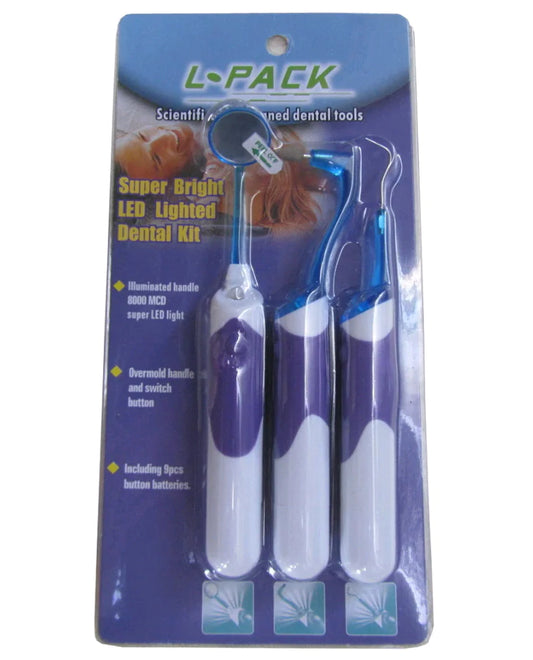 LED Dental Care and Mirror Kit Plaque Removal Mouth Care