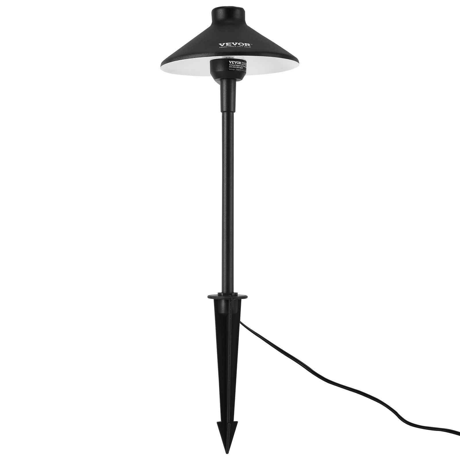 VEVOR 8/12PCS Low Voltage Landscape Path Lights 12-24V Outdoor LED Pathway Light
