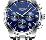 Durable Gleaming Sports Steel Watch Waterproof & stainless