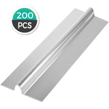 50pcs - 300pcs Aluminum Radiant Floor Heat Transfer Plates 4ft/2ft For 1/2" PEX